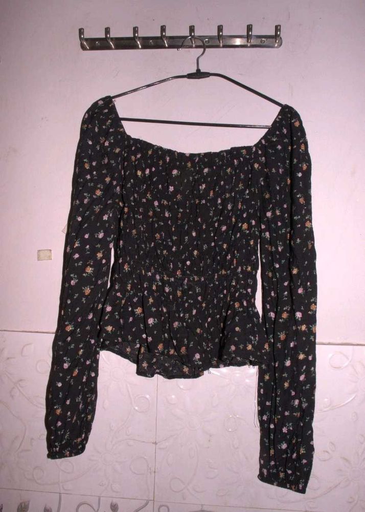 Floral Long Sleeve Top