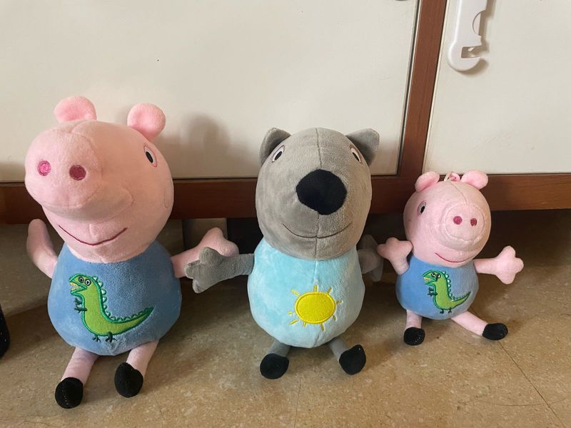 Peppa Pig &amp; Friends Plush Set 3