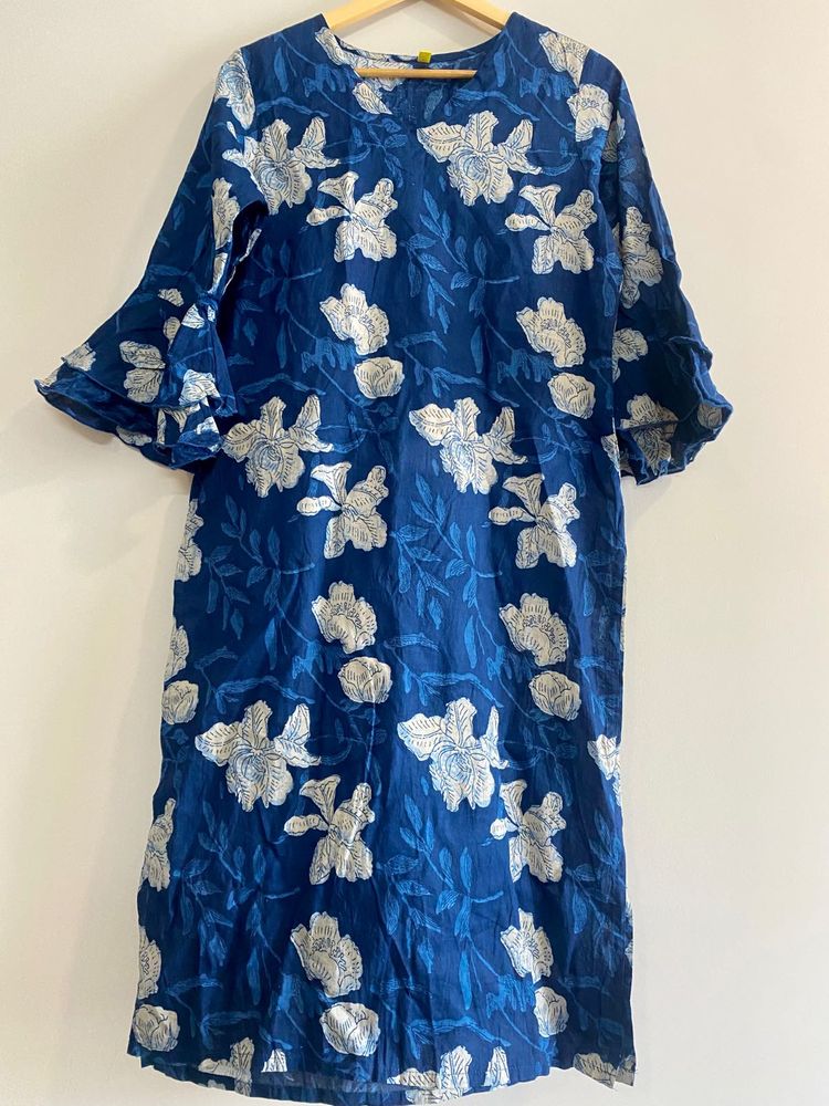 Classy Printed Straight Kurta
