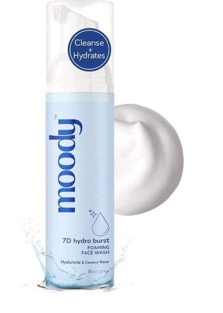 Moody 7D Hydroburst Foaming Face Wash