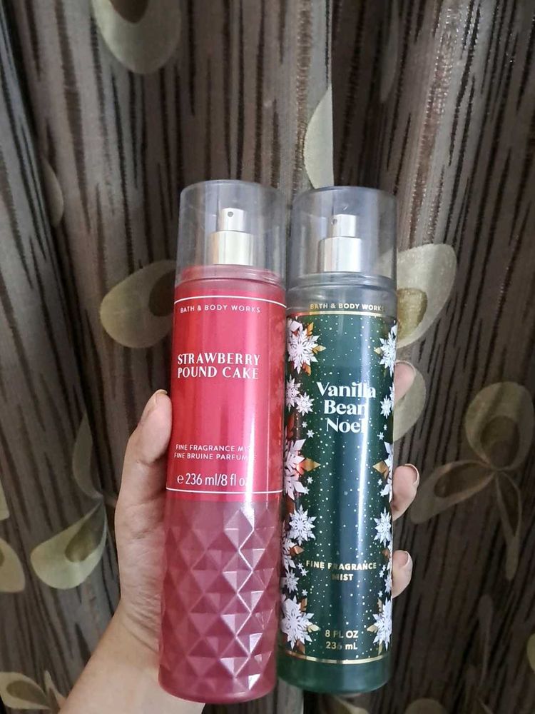 Bath And Body Works Mist Combo