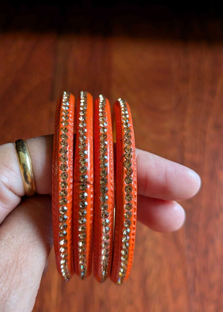 Orange Bangles