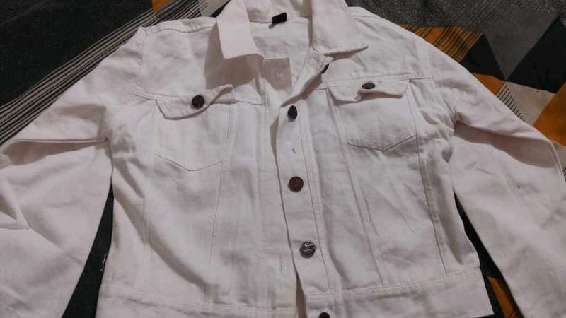 White Denim Jacket