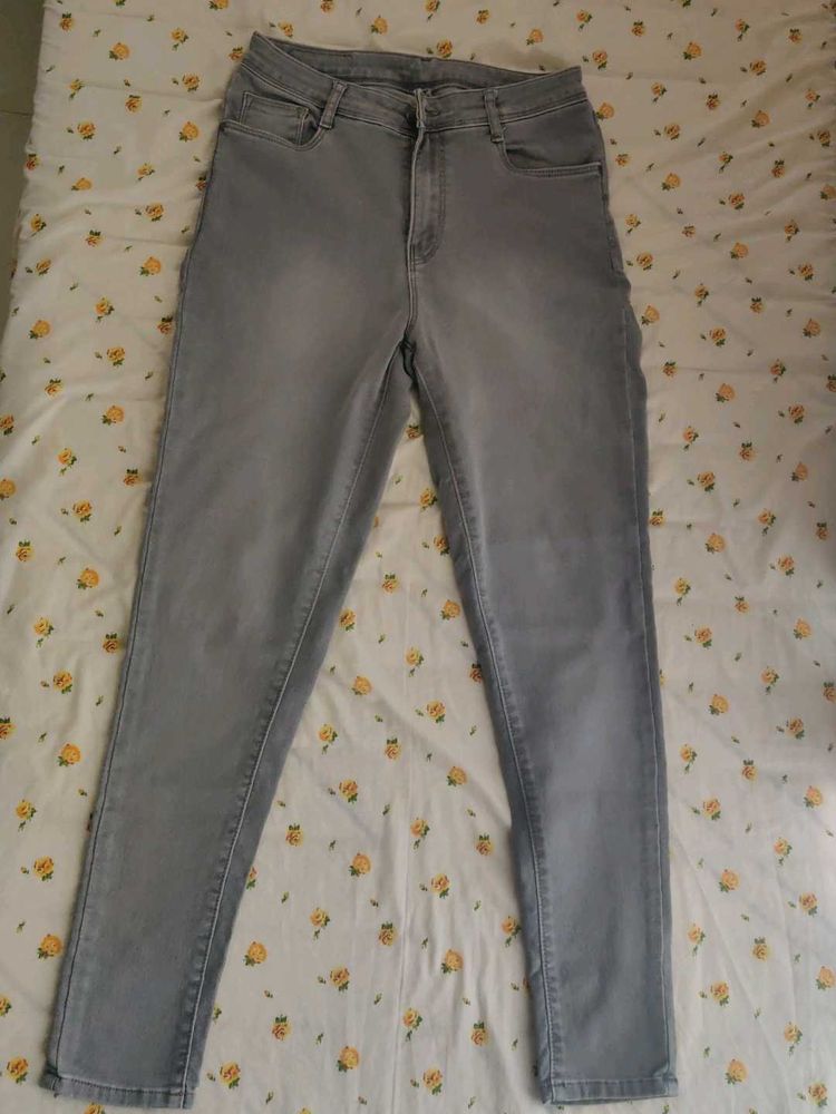 Grey Skinny Jeans
