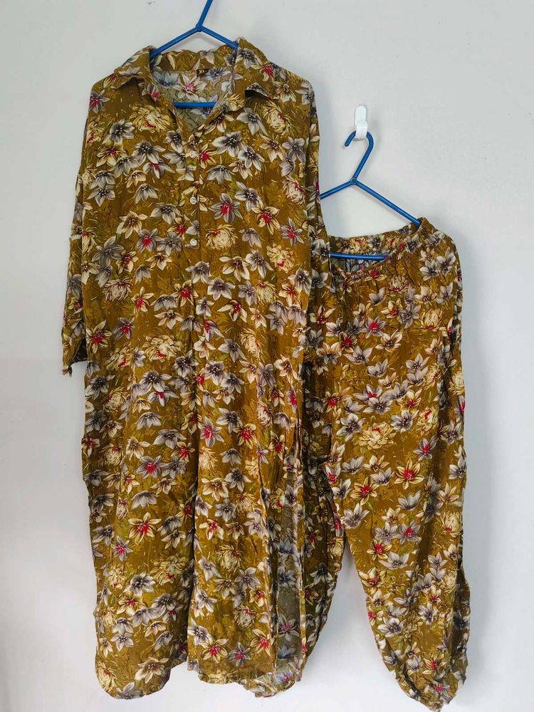 Floral Kurta Set