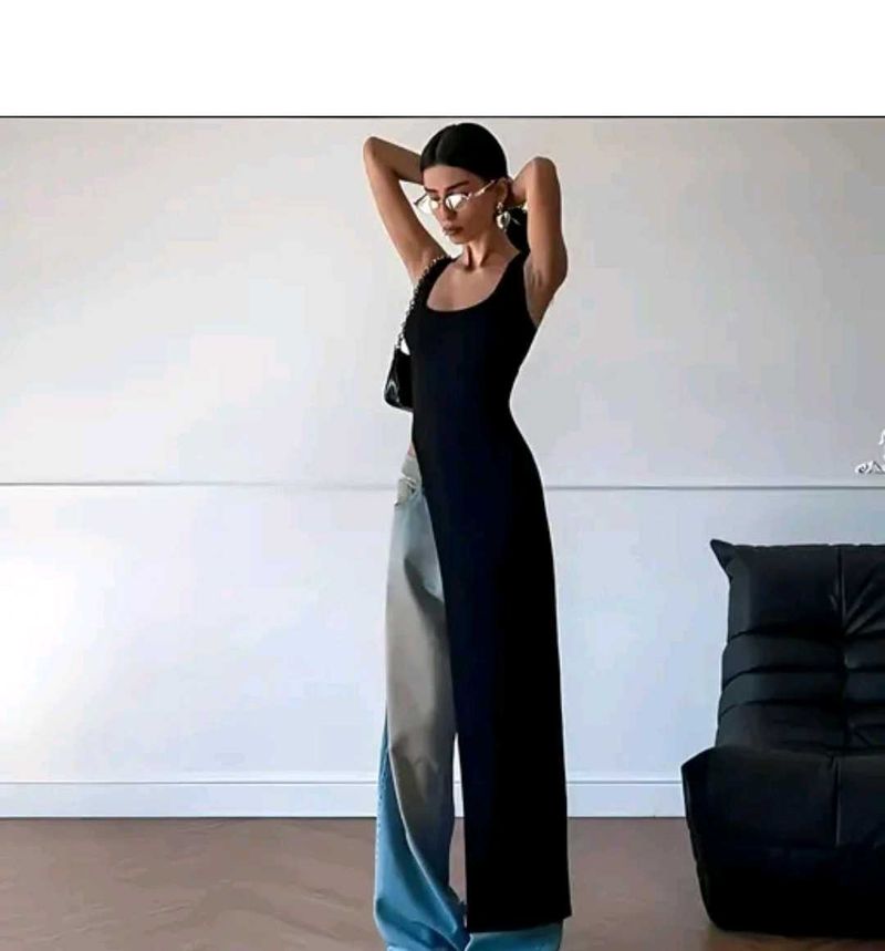 Black Maxi Top