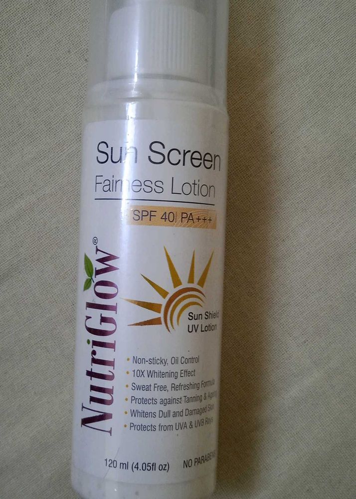 NutriGlow Sunscreen SPF 40 Lotion