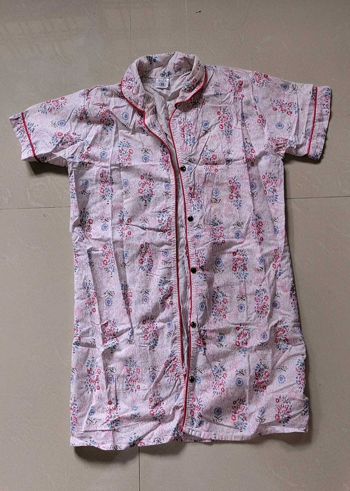 Pink Night Top with FREEGIFT