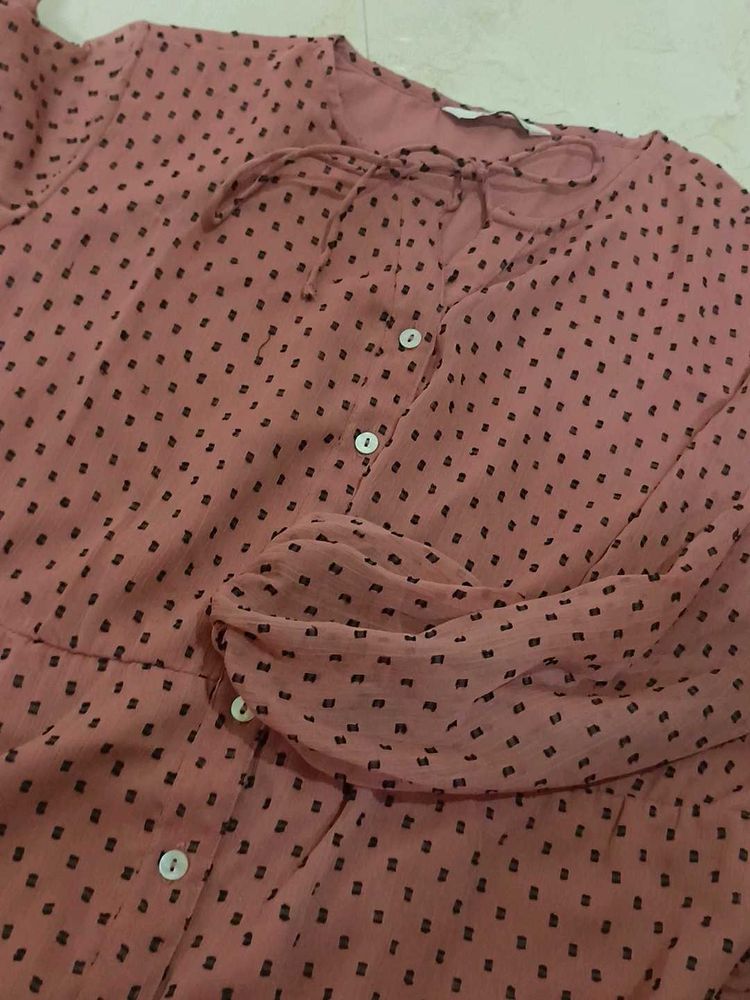 Pink Full Dress