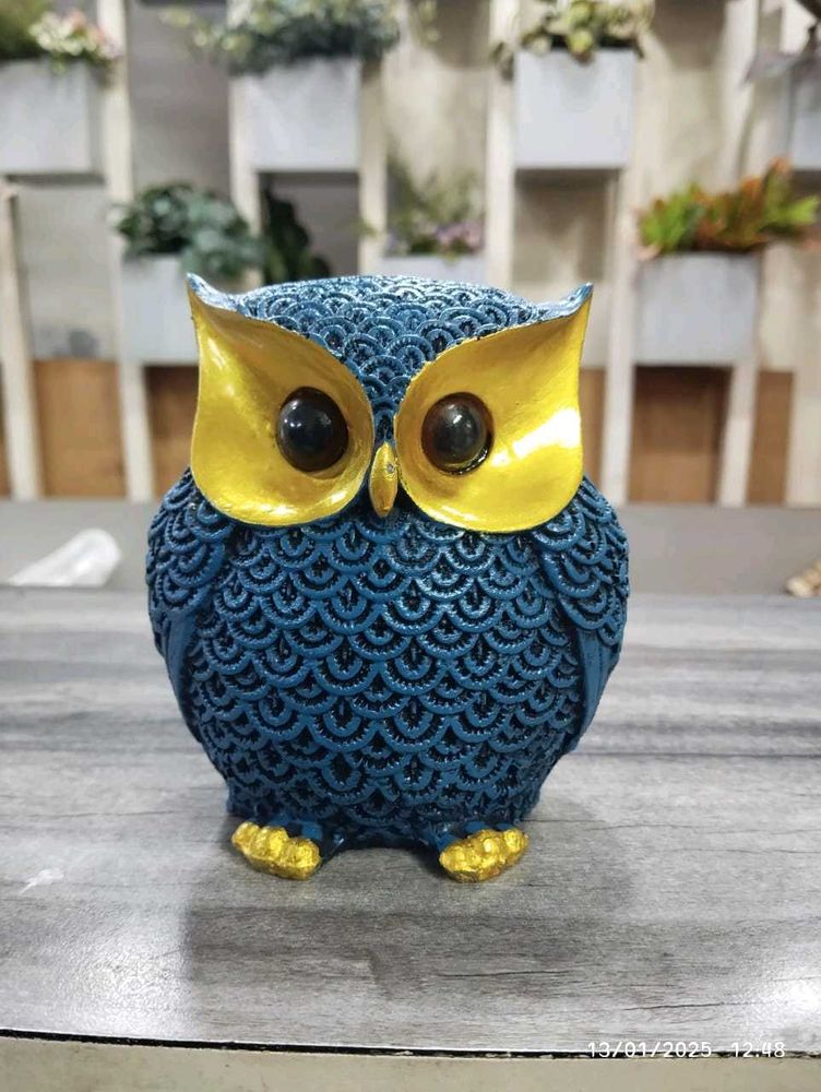 Lucky Owl Resin Product