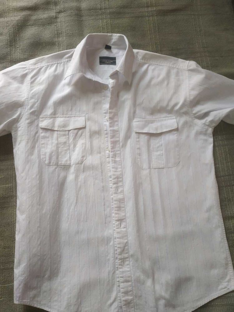 Men White Shirt