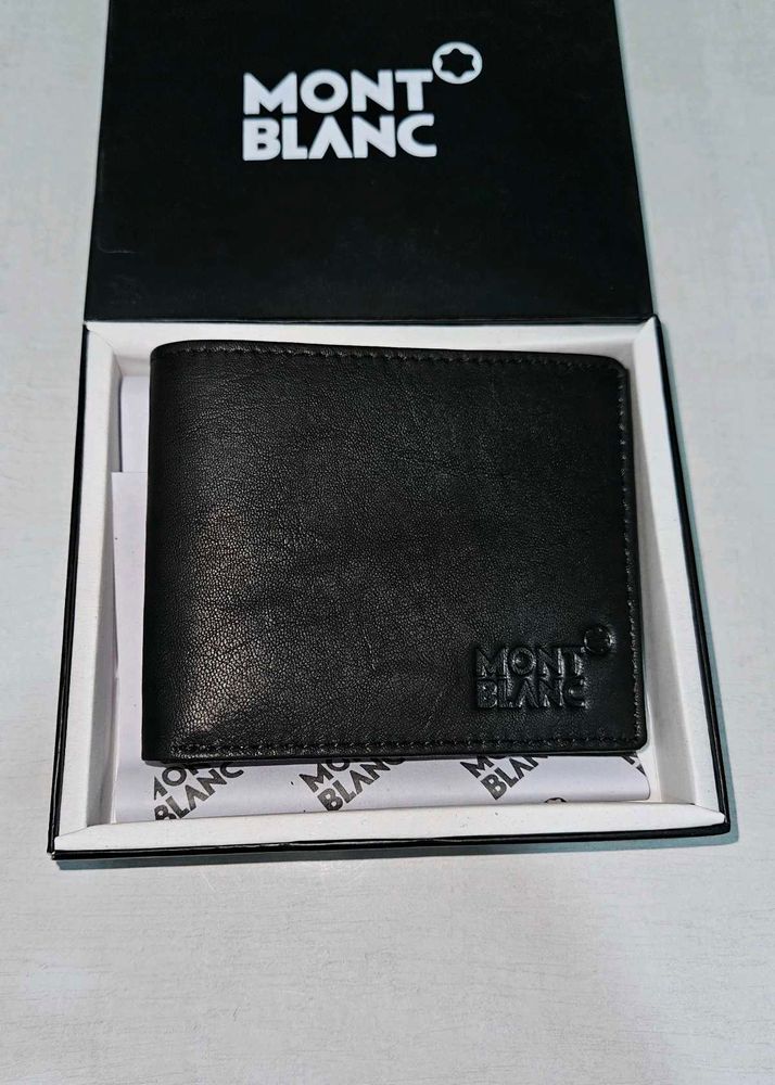 Montblanc Black Leather Wallet
