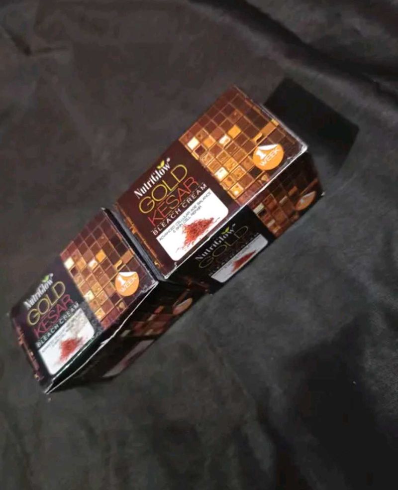 combo 2 NutriGlow Gold Kesar Bleach