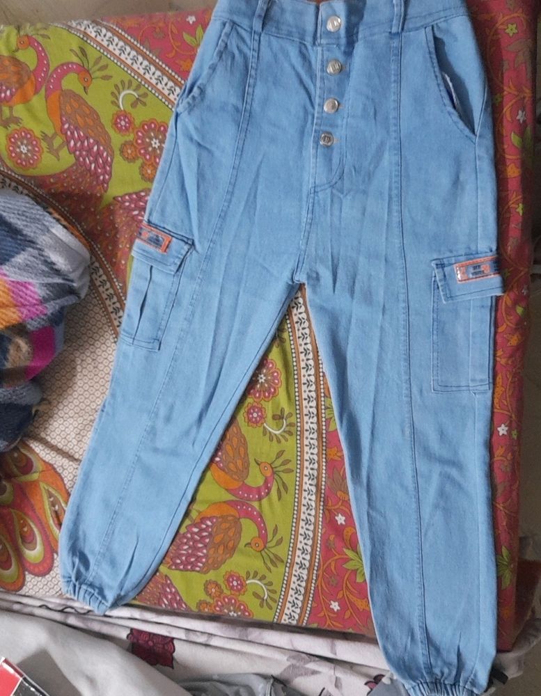 Denim Joggers
