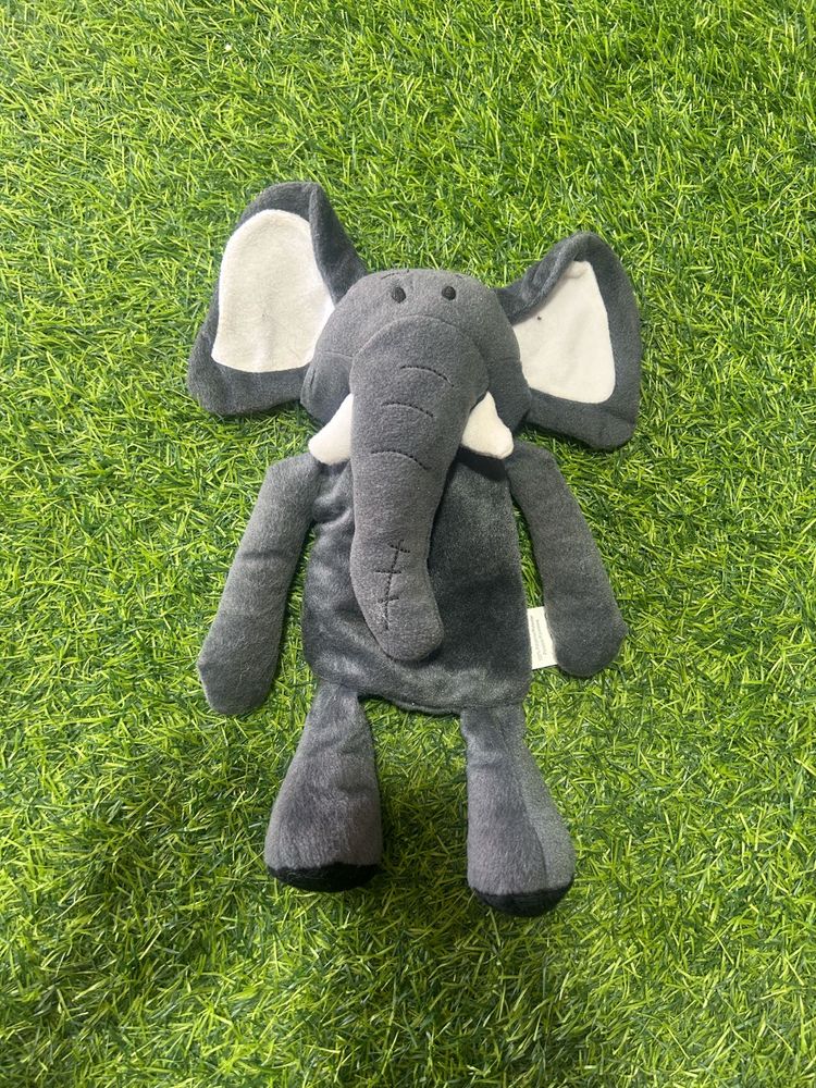 Gray Elephant Plush Toy