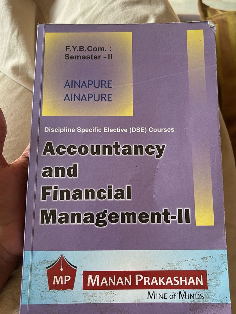 Accountancy &amp; Financial Management
