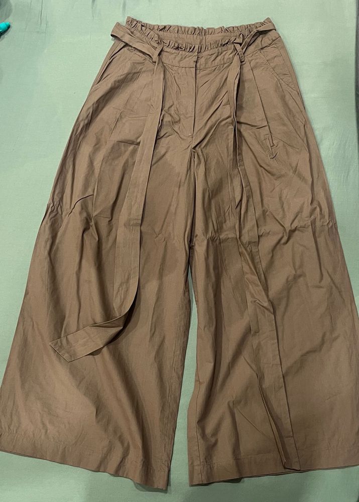 Wide Leg Tie Waist Pants