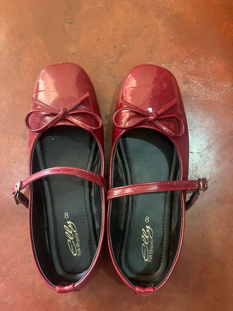 Cute Red Ballet Flats