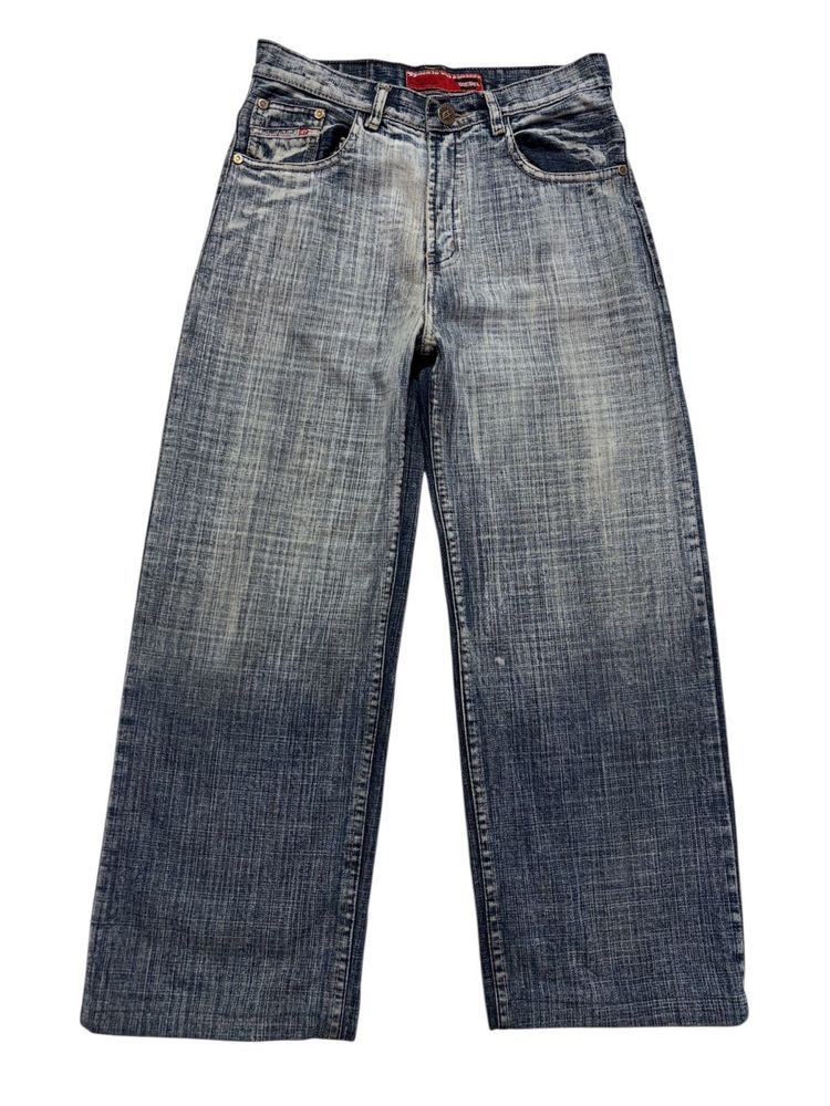 Size: 28-30 Wide Leg Denim Jeans