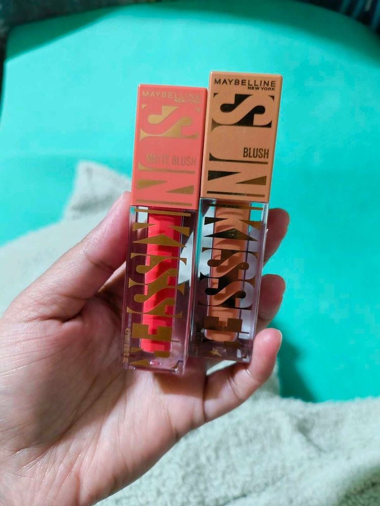 Maybelline Sunset Blush And Highlighter Duo