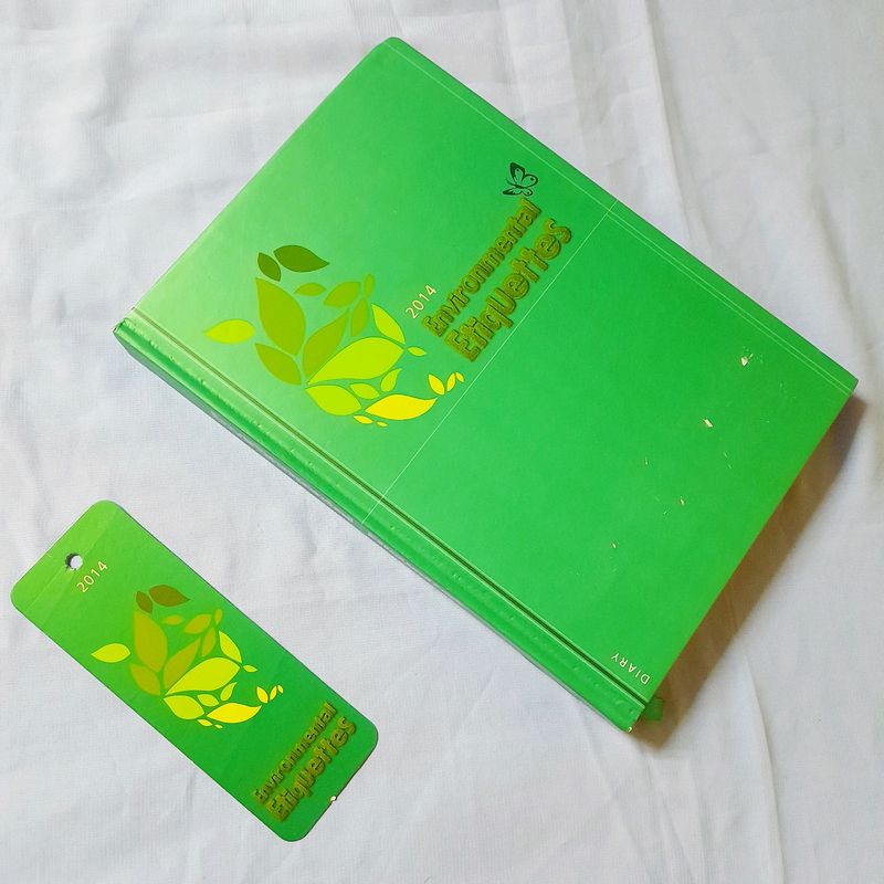 New Dairy With Book Mark