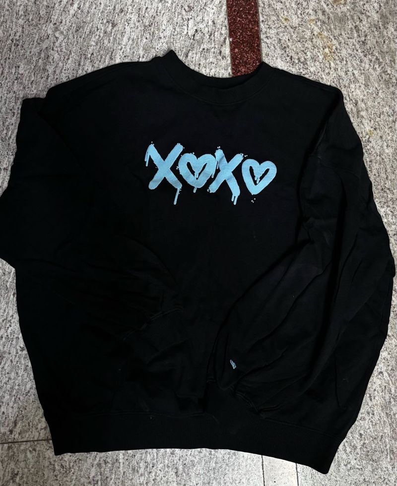 XOXO Black Pullover Sweater