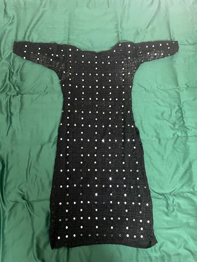 Black Mirror Work Kurti