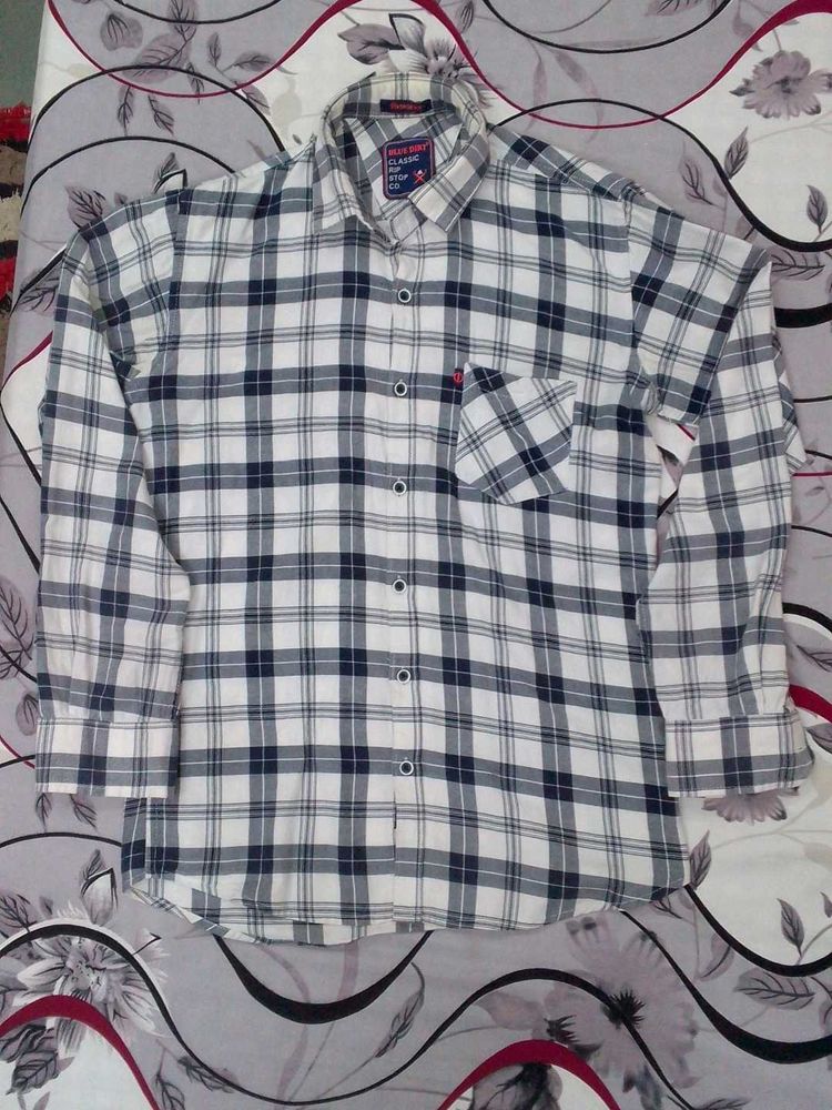 Checked Flannel Shirt