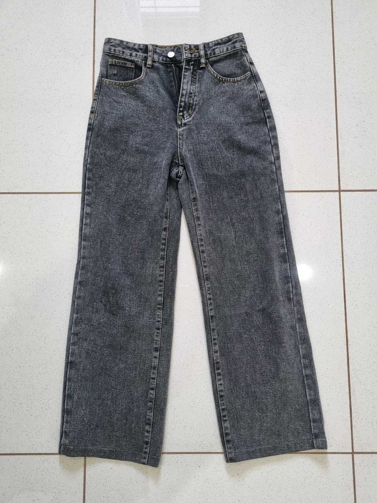 Urbanic Wide Leg Denim Jeans