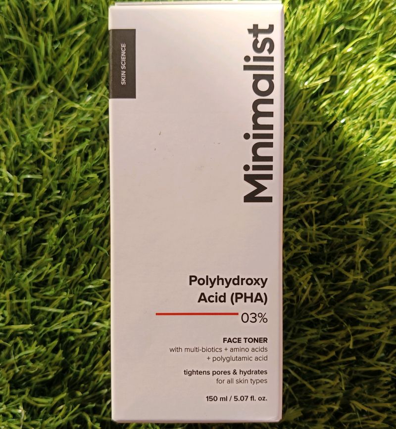 Minimalist Polyhydroxy Face Toner