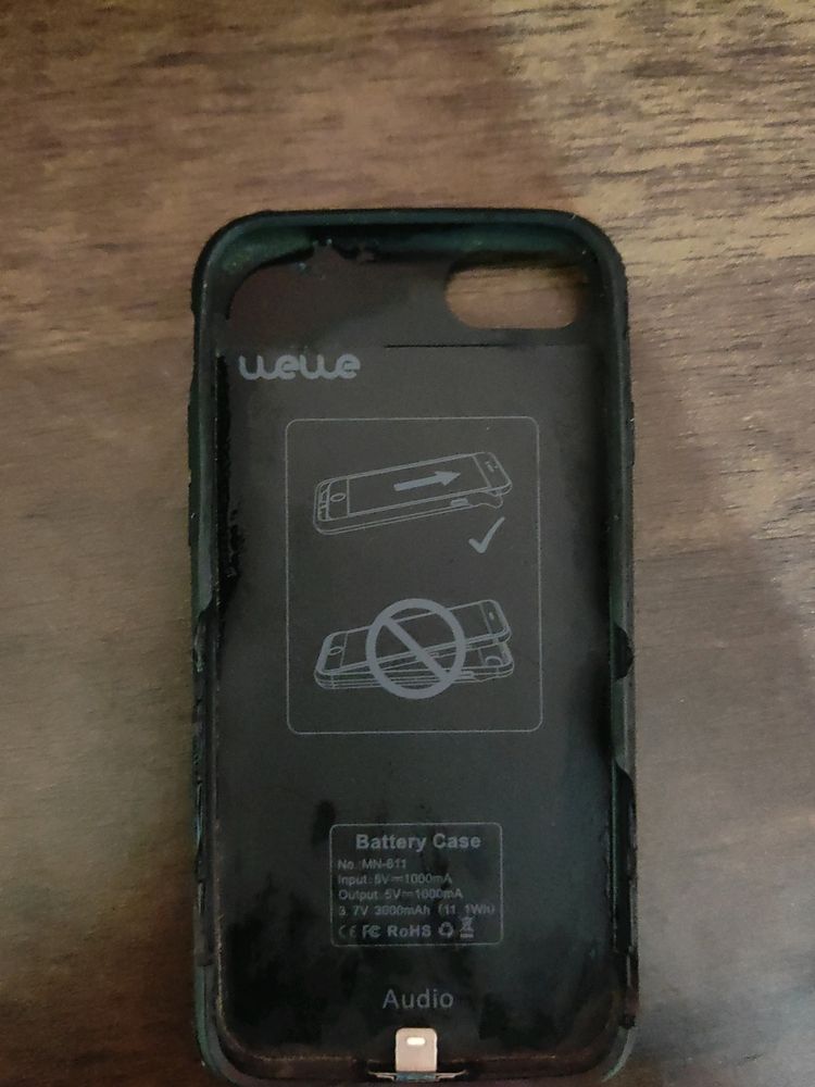 Wewe iPhone 7 Battery Case 1000mAh