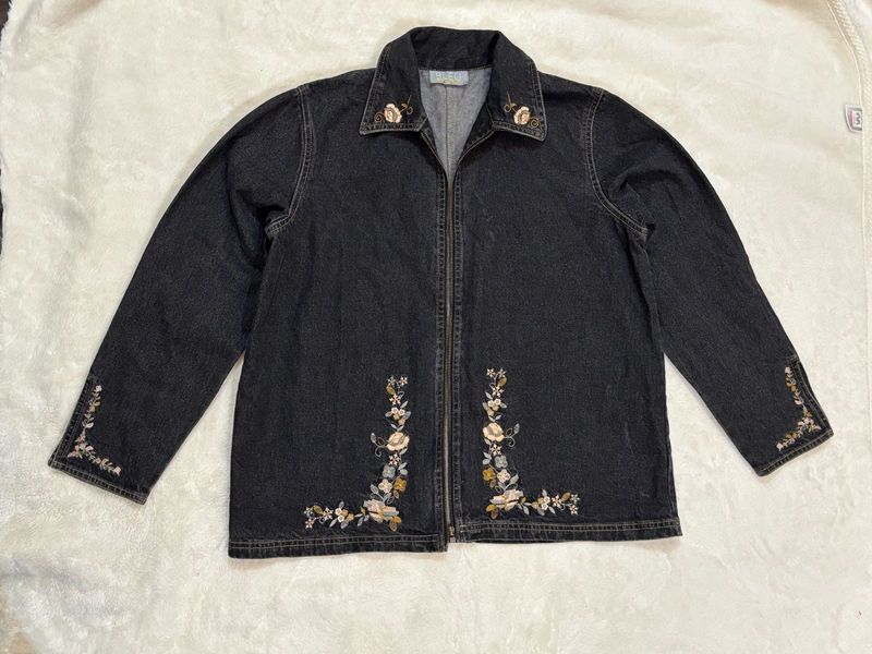 vintage denim jacket