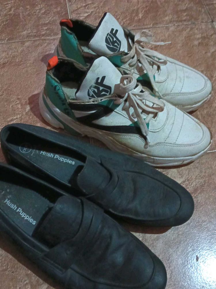 Vintage Sneakers &amp; Hush Puppies Bundle