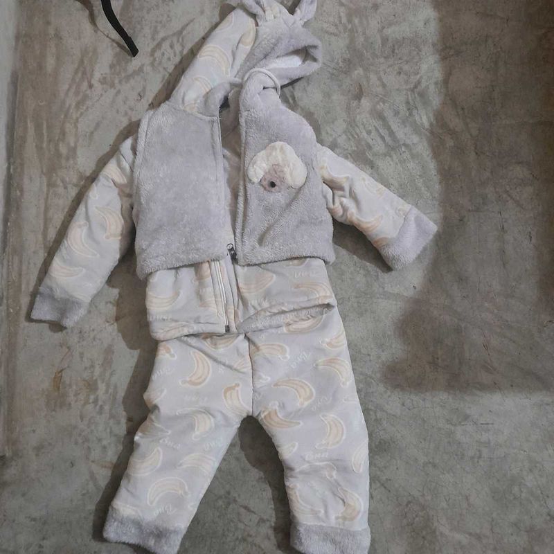 Adorable Baby Banana Print Outfit