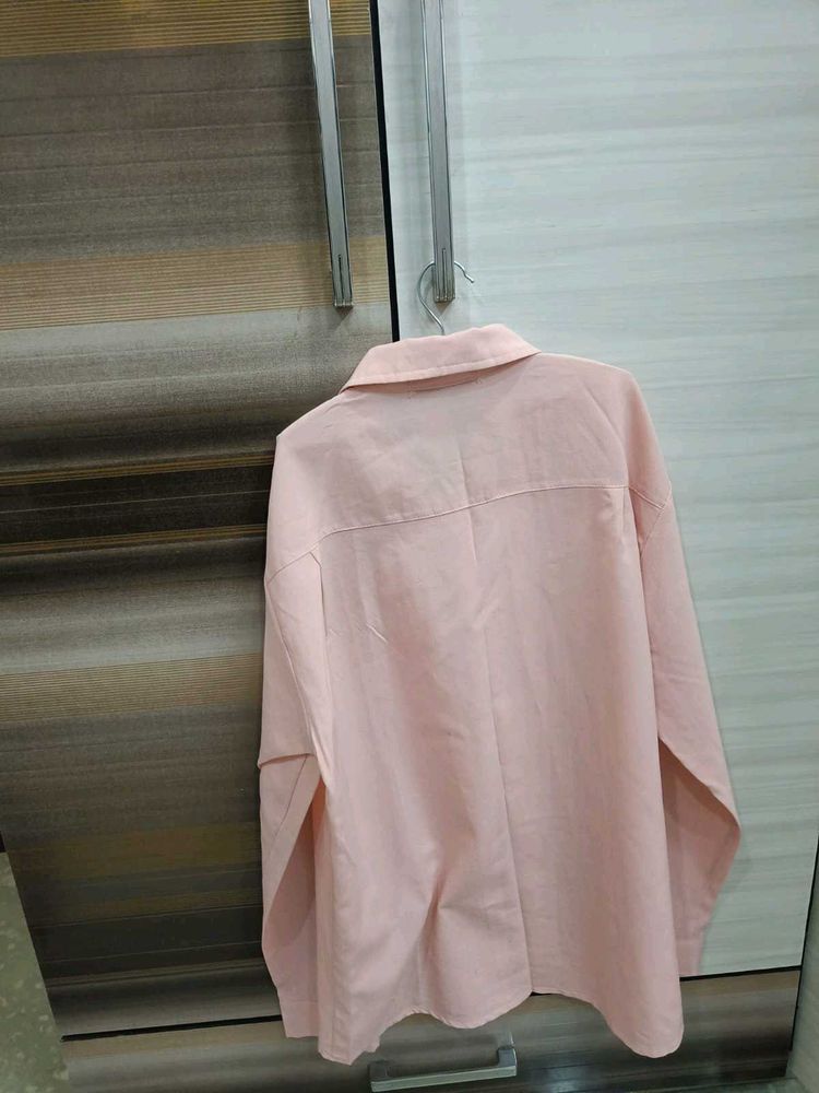 baby pink shirt
