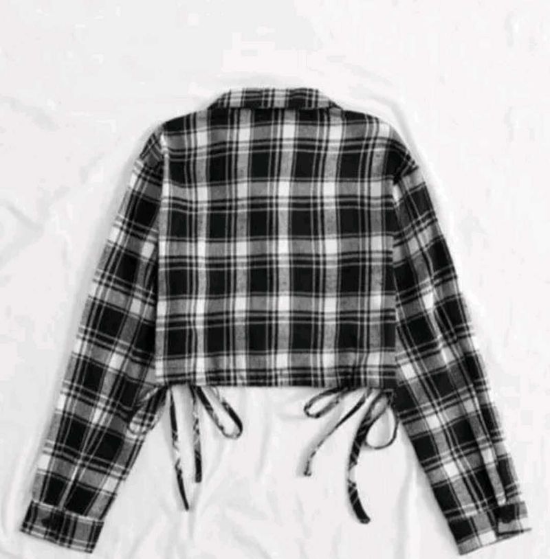 Plaid Crop Top