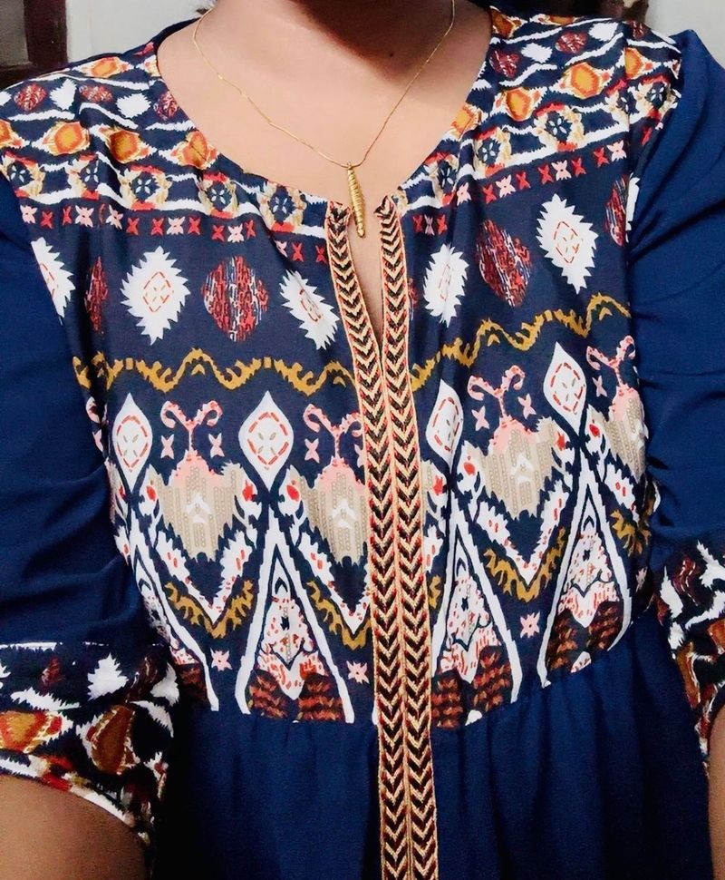 Boho Printed Top