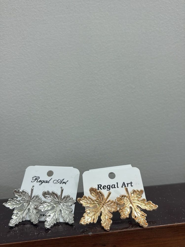 Leaf Drop Earrings