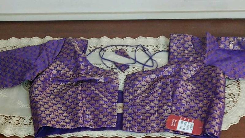 Elegant Purple Blouse