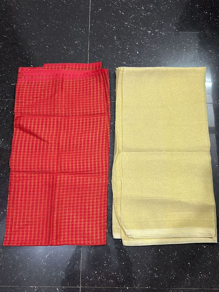 HALF SAREE DRAPED SHAWL OR DUPATTAS