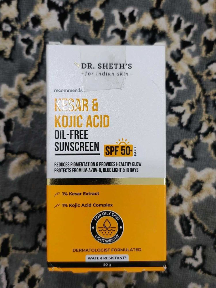 Kesar And Kojic Sunscreen