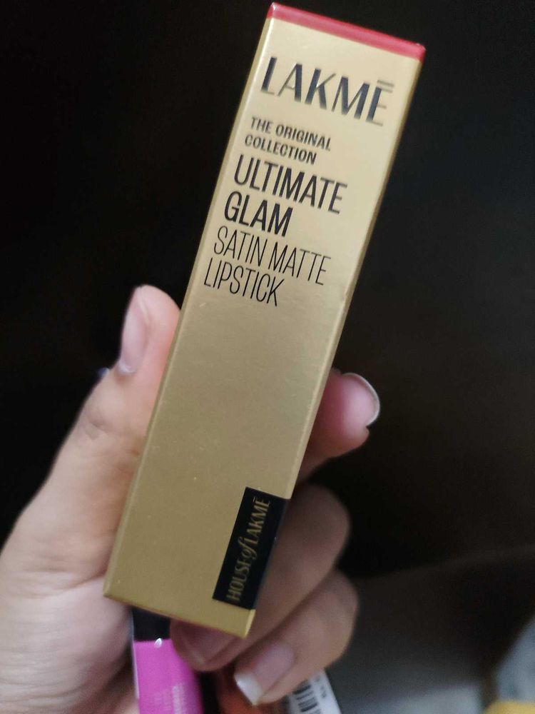 Lakme Satin Matte Lipstick 💄Red