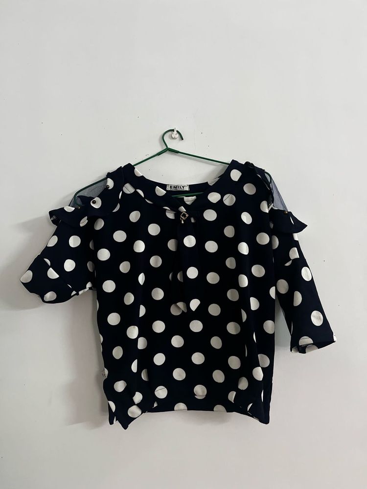 Polka Dot Top