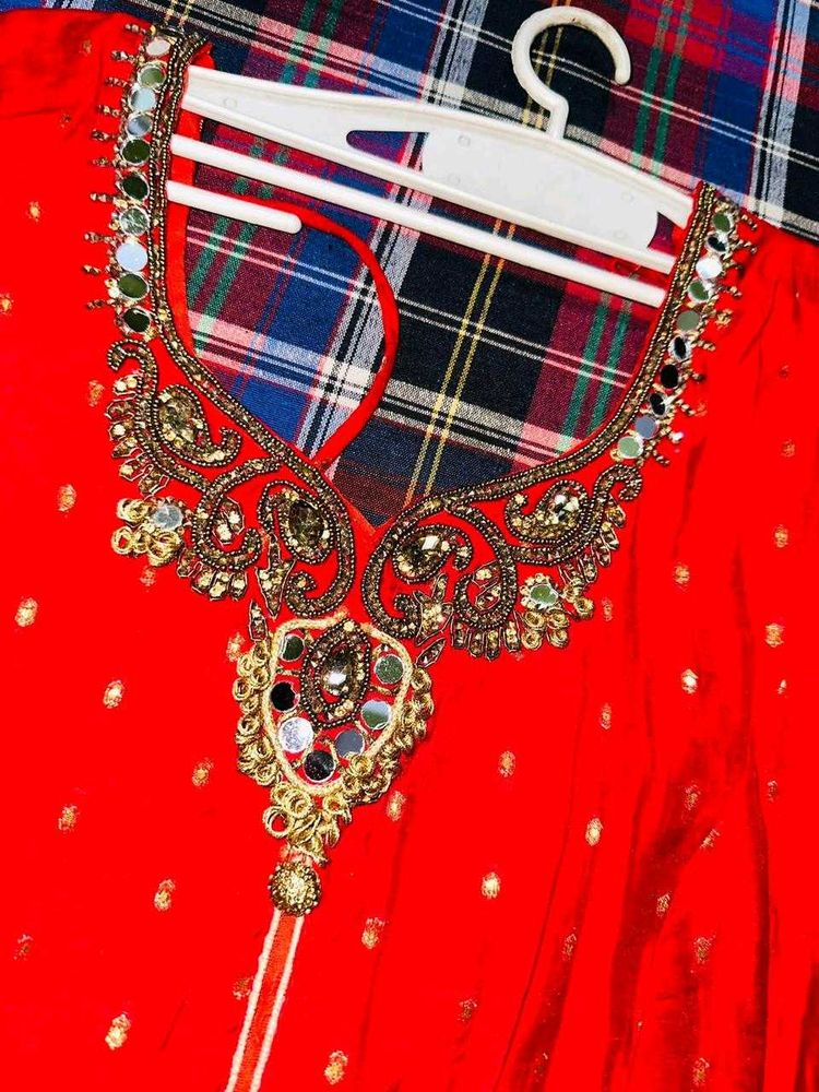 DESIGNER RED KURTI ❤️