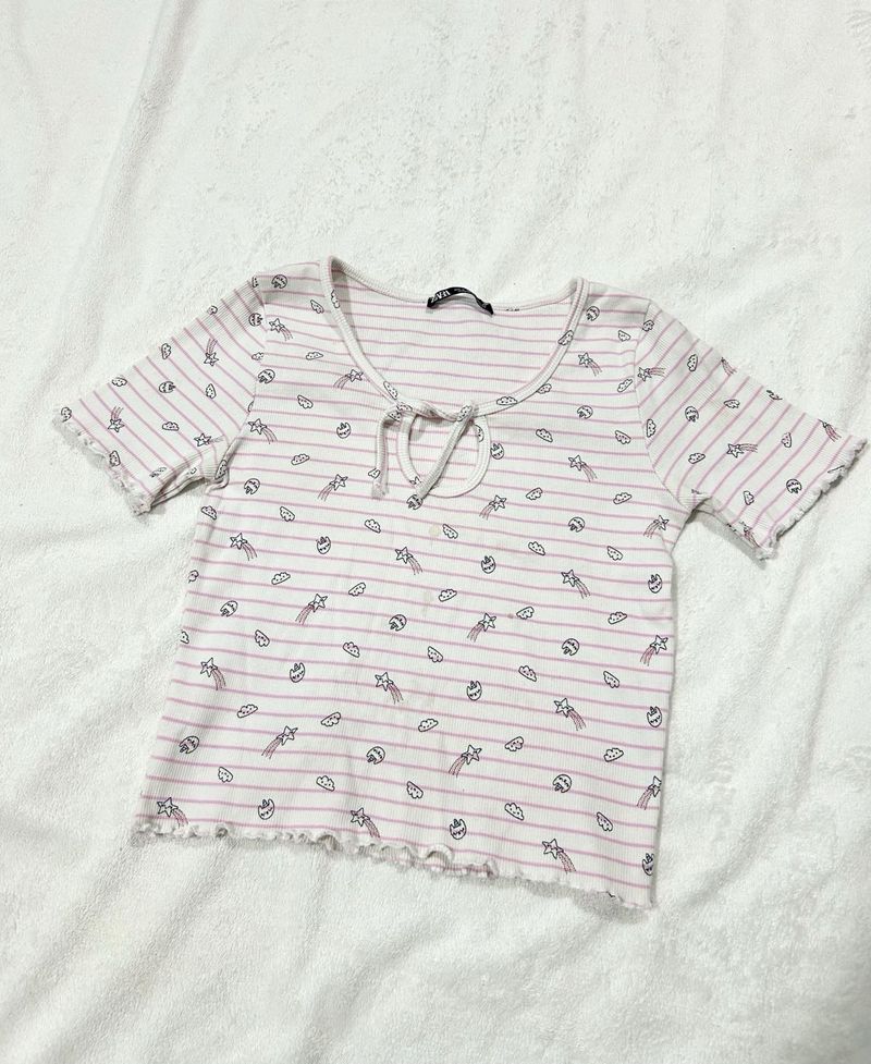 Zara Cropped Top