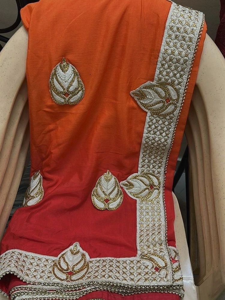 Double Shade Saree