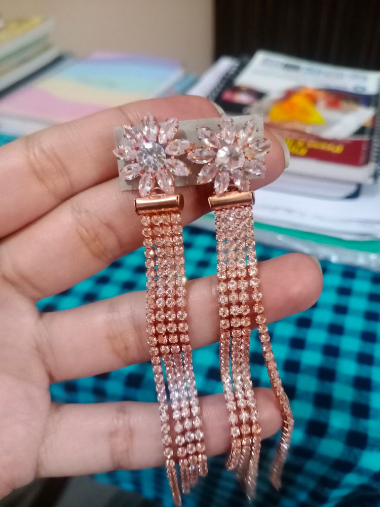 Rose Gold Earrings