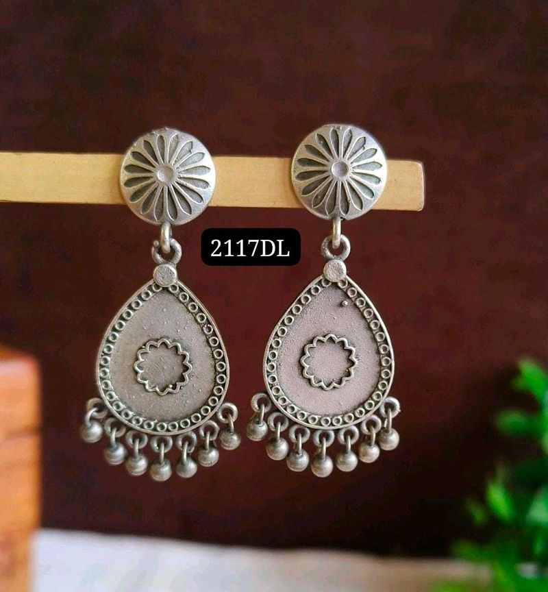925 Silver Plated Look alike Antique Oxidised