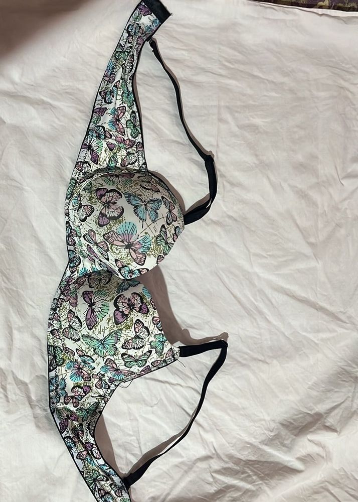 Butterfly Print Bra