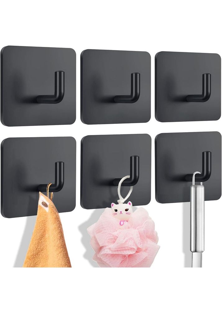 Adhesive Wall Hooks (pack of 4)